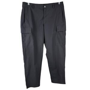 Lululemon Utilitarian Cargo Pant Black Granite Men's Size 36 x 29 EUC